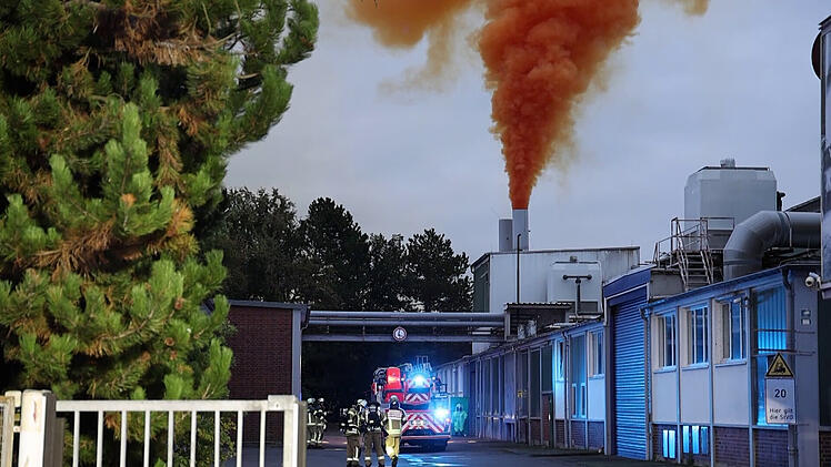 Warnung: Gaswolke über Aschaffenburg