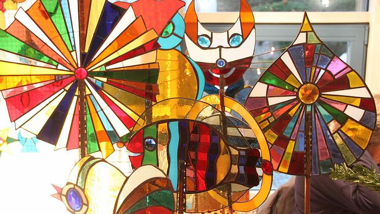 Der siebte Kulmbacher Kunsthandwerkermarkt ist eröffnet. Foto: Jürgen Gärtner