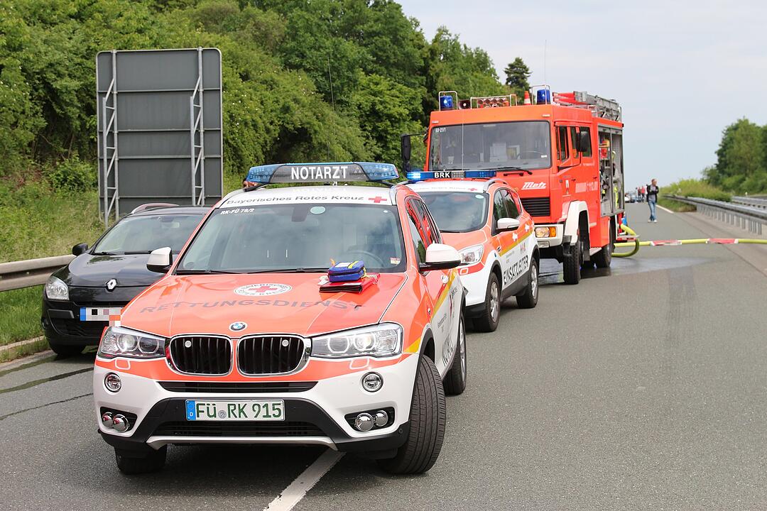 Schwerer Unfall im Landkreis Fürth