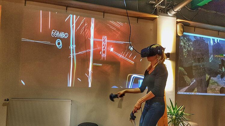 In der neuen Event-Location "Pixels" in Fürth erwartet die Besucher ein Virtual-Reality-Erlebnis für alle Altersklassen. Foto: Pixels Virtual Reality