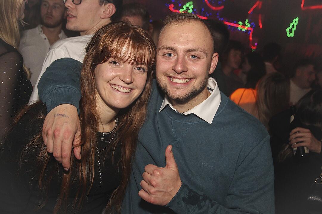 Partystimmung an Heiligabend