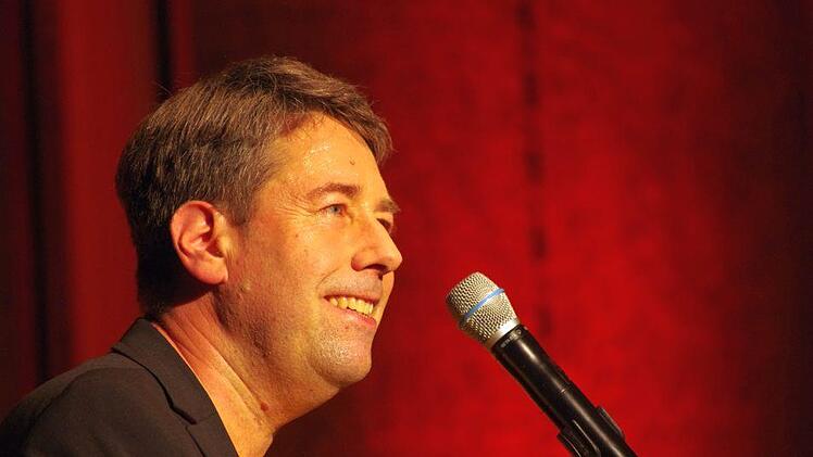 Frederic Hormuth beim Kissinger Kabarettherbst 2019. Klaus Werner