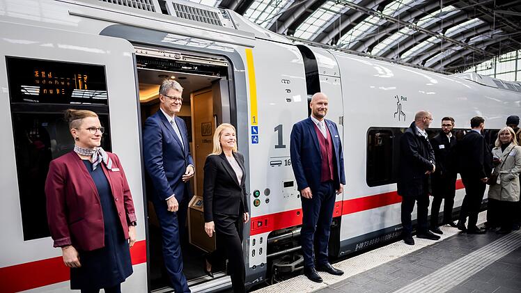 Premiere des neuen ICE L der Deutschen Bahn