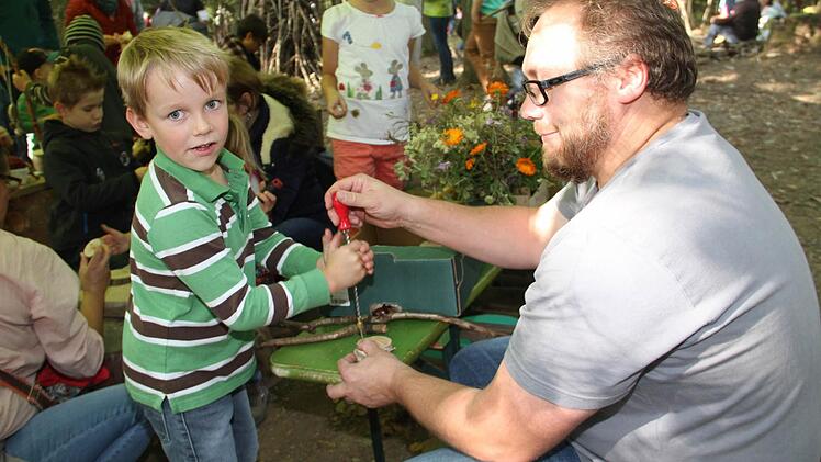 Die Kinder hatten viele Möglichkeiten zum Spielen und Entdecken.