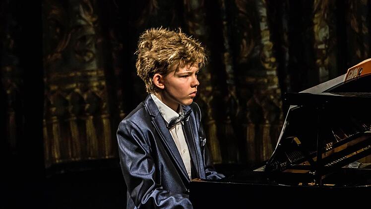 Matinee "Jugend spielt für Jugend" im Landestheater Coburg: Marcel Ruppel.Foto: Jochen Berger