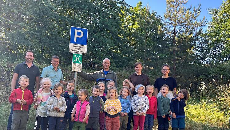 Der Rettungspunkt gibt Kindern, den Eltern und dem Personal des Kindergartens mehr Sicherheit.