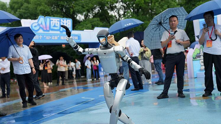 KI-Ausstellung am Westsee in Hangzhou