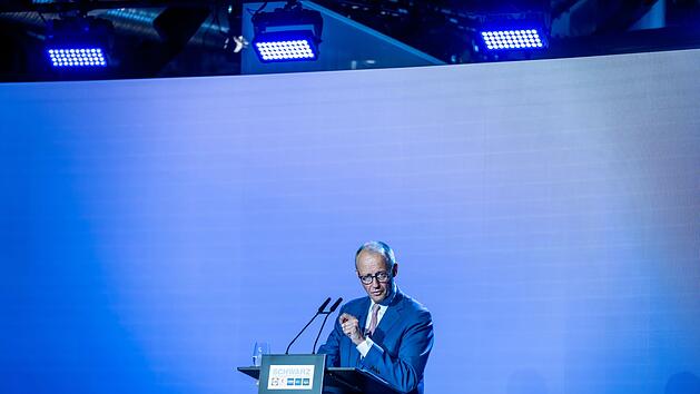 Kanzler Merz beim Schwarz Ecosystem Summit