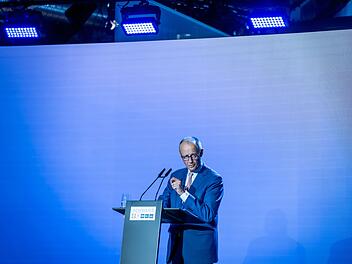 Kanzler Merz beim Schwarz Ecosystem Summit