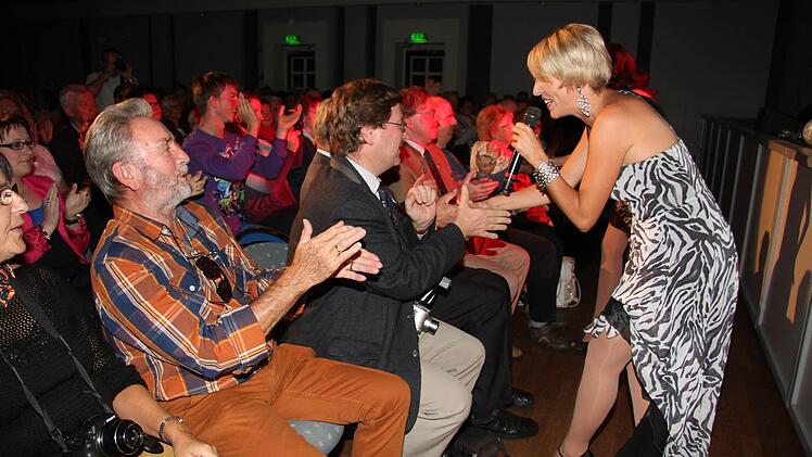 Die Geschwister mischten sich unter das Publikum.