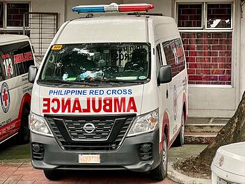 Krankenwagen auf den Philippinen