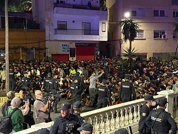 Situation der Migranten in Ceuta