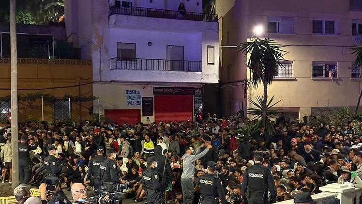 Situation der Migranten in Ceuta