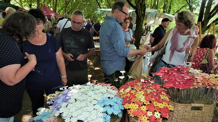 Impressionen von der Kunst- und Gartenmesse. Foto: Werner Reißaus