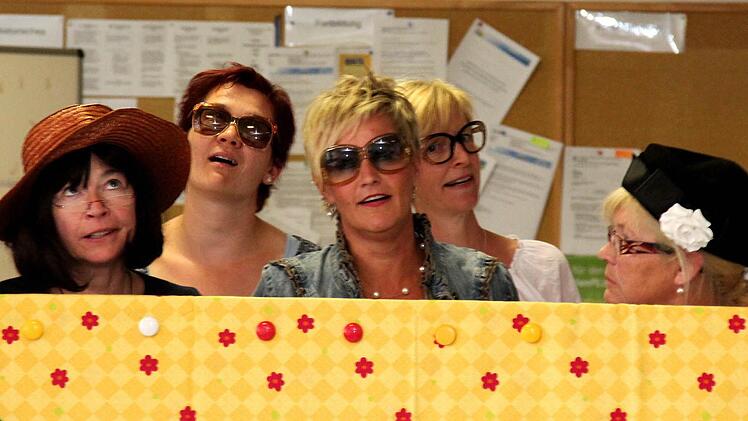 Rosi Wagner Kolleginnen erzählten ein bisschen "Gwaaf". Foto: Johanna Blum