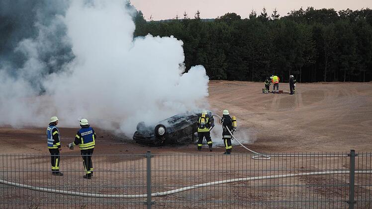 Einsatzübung in Reith. Foto: Manuel Wurst