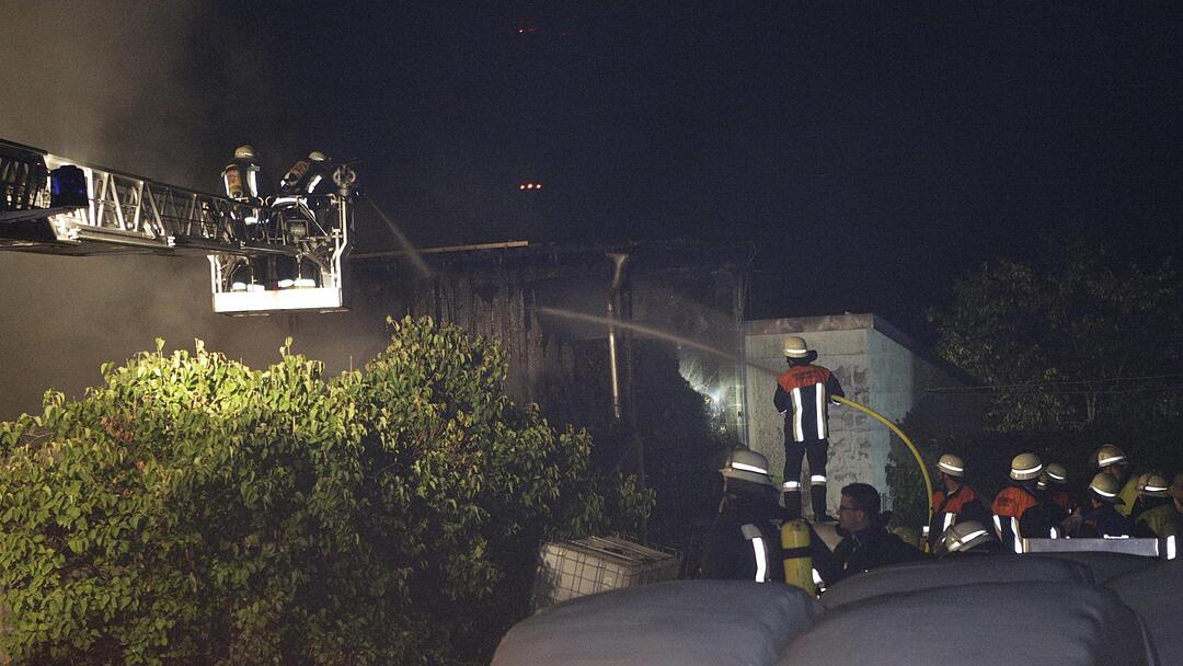 Scheunenbrand in Indernbuch