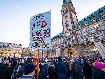 Demonstrationen gegen Rechtsextremismus - Hamburg