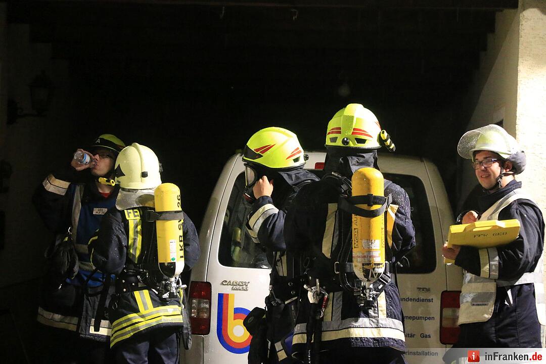 Blitzeinschlag in Gernach