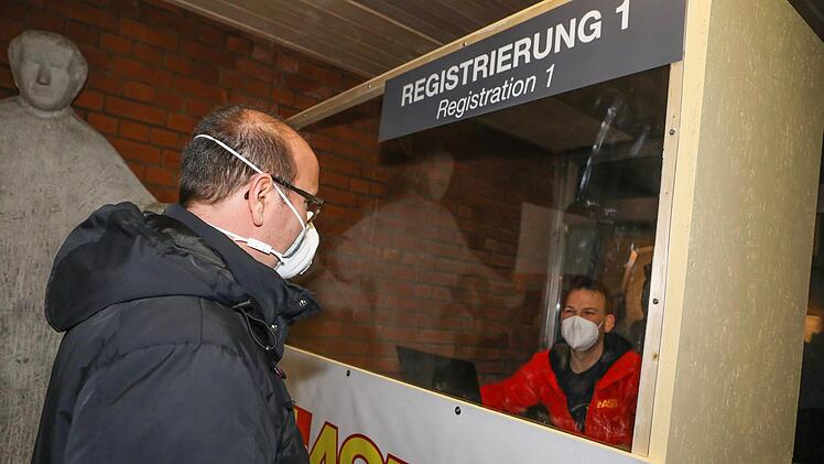 Das Impfzentrum Foto: Barbara Herbst