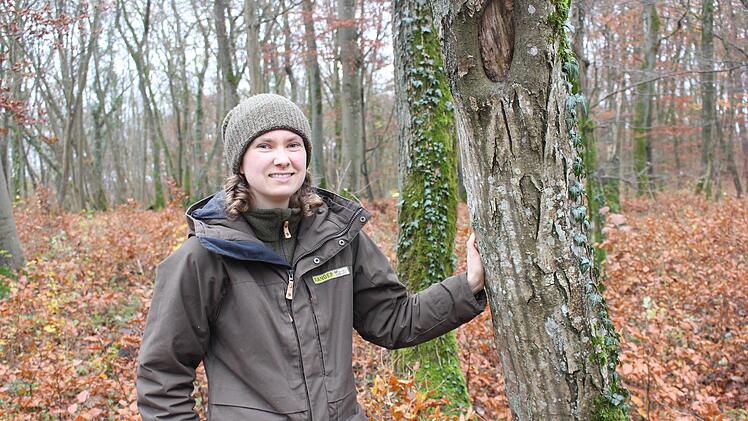 In den W&auml;ldern des Landkreises ist Amelie N&ouml;th meistens beruflich unterwegs.