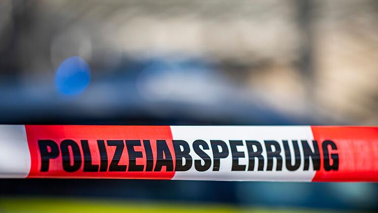 Absperrband der Polizei