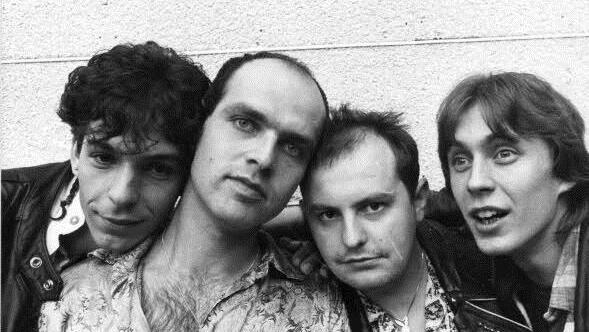 Ein ganz altes Bild von 1985. Zweiter von rechts ist Jürgen Schäck.