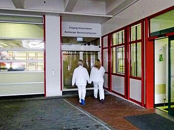 Die Notaufnahme und die Bereitschaftspraxis sind auf einem Flurkomplex des Klinikums am Bruderwald untergebracht. Foto: Marion Krüger-Hundrup