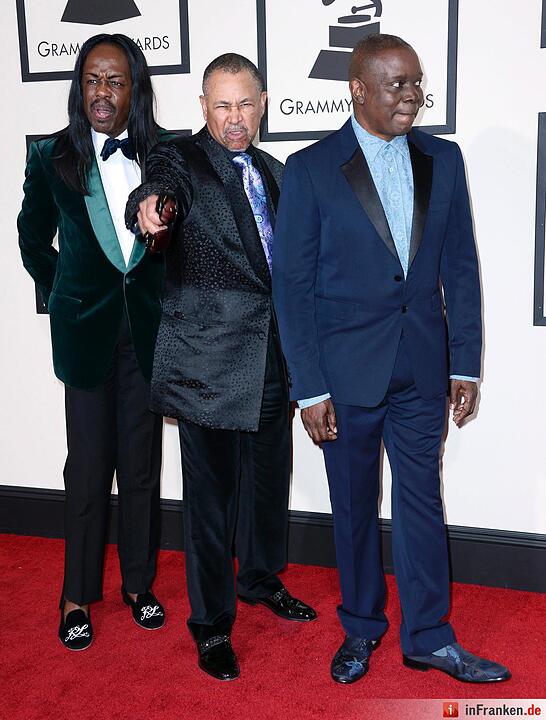 Verdine White, Ralph Johnson und Philip Bailey