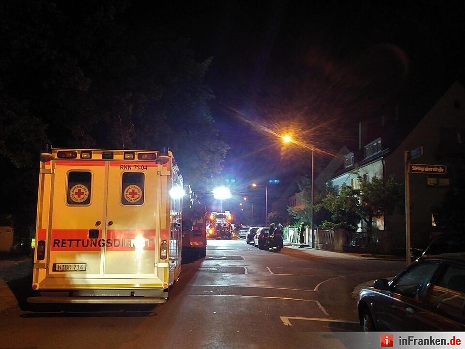 Mann bei Zimmerbrand in Nürnberg gestorben