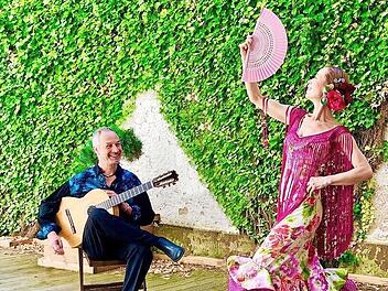 Das Duo Agua y Vino mit Barbara Hennerfeind und Erik Weisenberger