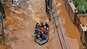 Vor dem Monsun in Indien