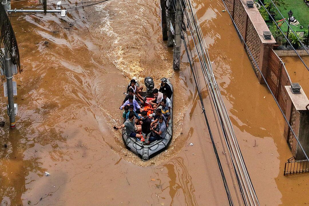 Vor dem Monsun in Indien