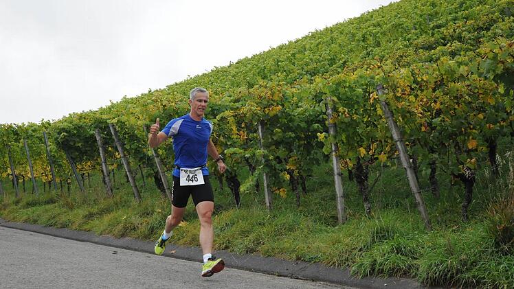 Stimmungsbild vom Ramsthaler Weinberglauf. Foto: Hopf