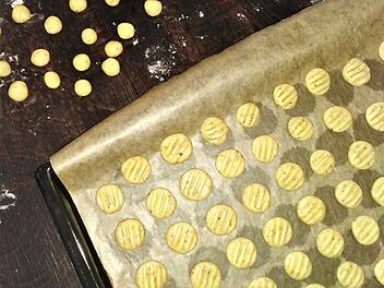 vegane spritzgebackene