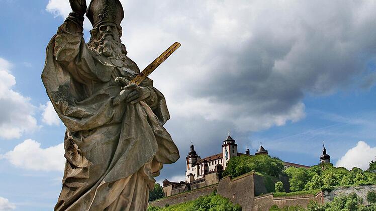 Blick auf die Veste Marienberg Foto: Gerhard A. Müller