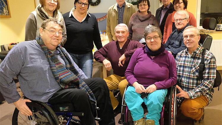 Der Senioren- und Behindertenbeirat Hammelburg, vorne links Winfried Schmitt.  Foto: Gerd Schaar