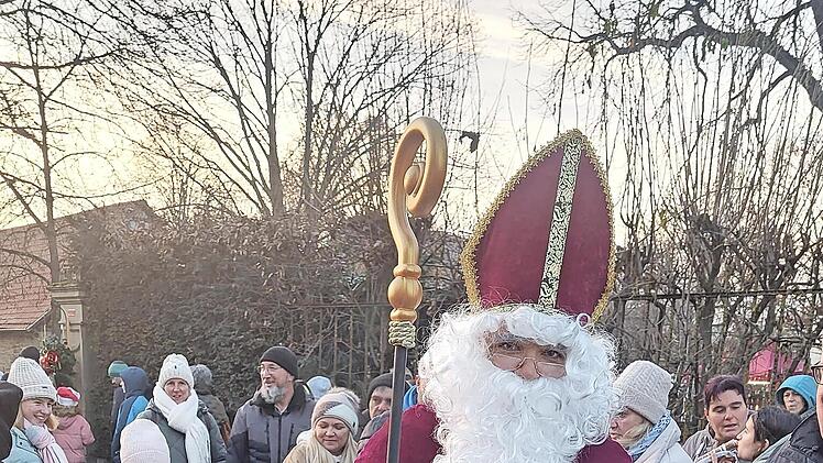 Besuch vom Nikolaus.