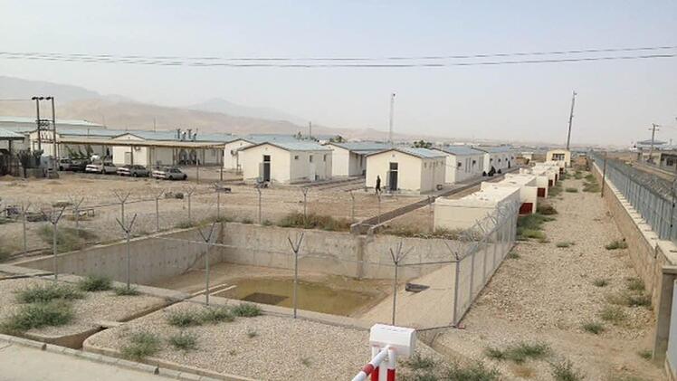 Hochsicherheitstrakt: In der von Deutschland gebaut Polizeikaserne in Masar-e Scharif können 1200 Polizisten ausgebildet werden.