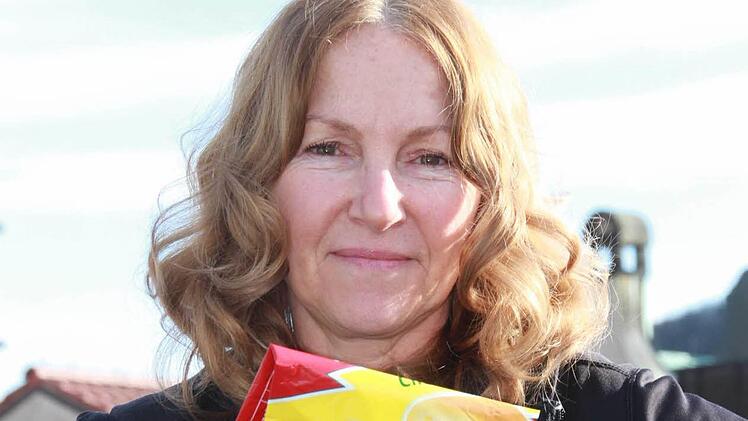 Keine Chips, keine Nachos und dabei auch noch lächeln: Anja Vorndran. Foto: Ulrike Müller