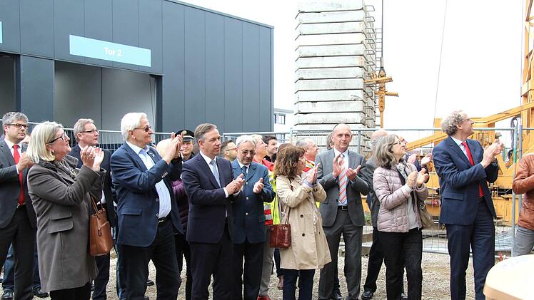 Impressionen vom Richtfest    Foto: Richard Sänger