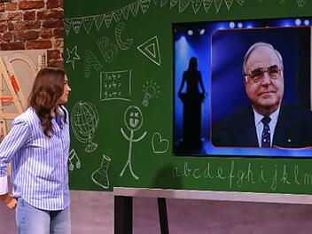 Diese Szene sorgte schon vor der Ausstrahlung für Schlagzeilen: Gloria-Sophie Burkhandt, Tochter von CSU-Chef Markus Söder, erkennt Helmut Kohl nicht.