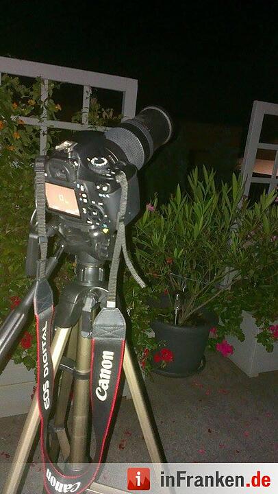 Leserfotos: Blutmond über Franken