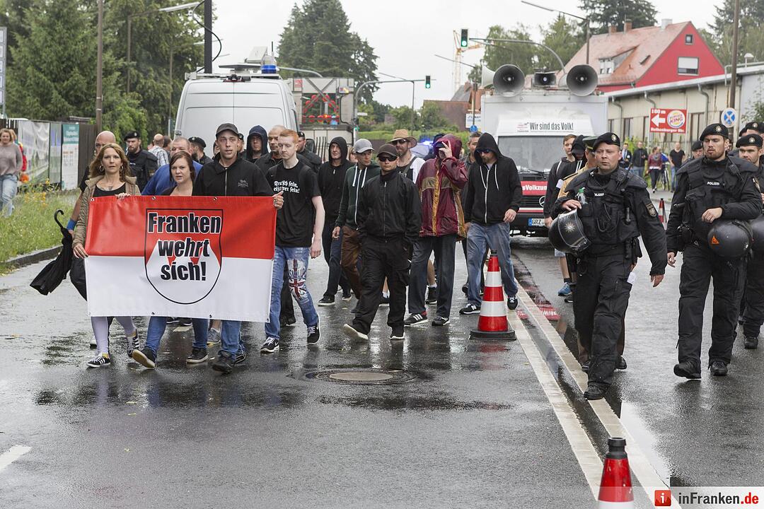 Demonstration gegen Rechts in Zirndorf
