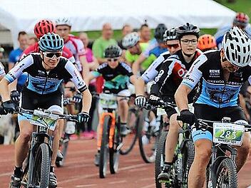 Eine neue Rad-Abteilung hat der SV Wildflecken. Das Archivbild zeigt den „Bike and Run“-Wettbewerb des SV im Helmut-Patzke-Stadion.