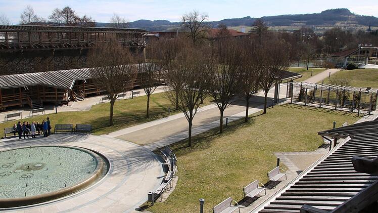 Vom Kurpark aus kann man auch den Staffelberg sehen.Matthias Einwag