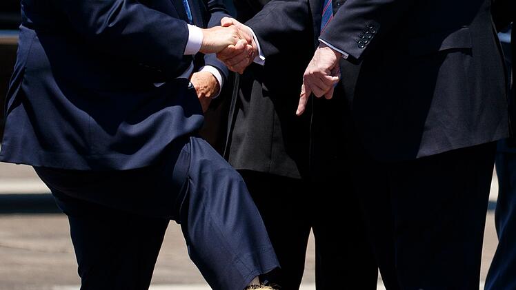 Socken mit dem Bildnis von US-Pr&auml;sident Donald Trump