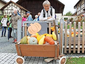 Hildegard Wächter hatte Grund zur Freude: Einkehr und Route waren Erfolge. Foto: Markus Häggberg