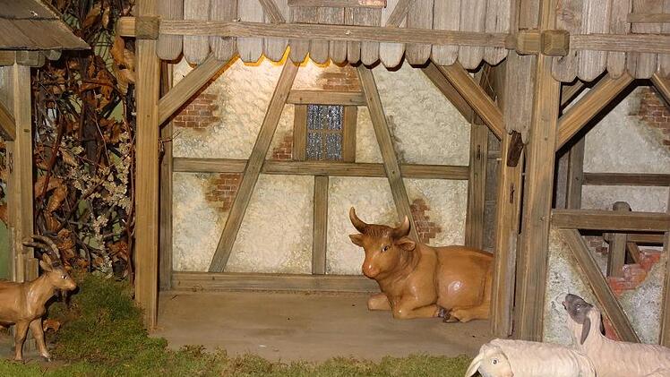 Im Moment ist nur der Ochs im Stall. Foto: Marion Eckert