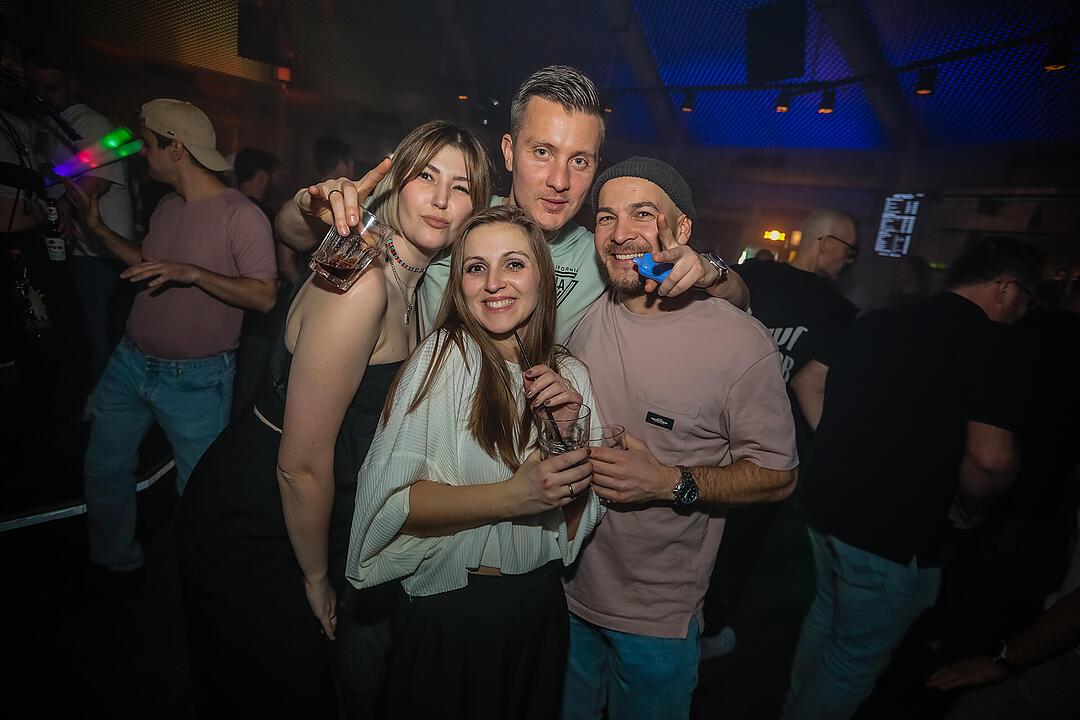 Mit DJ Matze, DJ Franky und DJ Agileja.